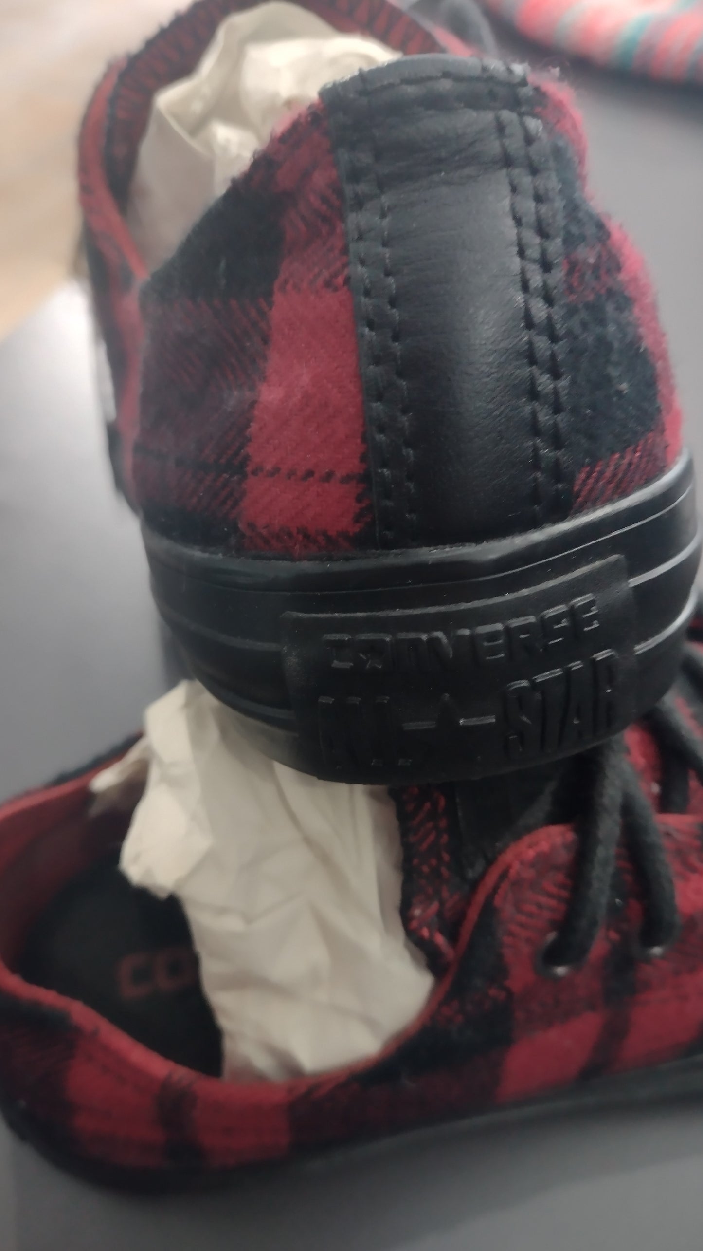 Sneakers Converse tartan